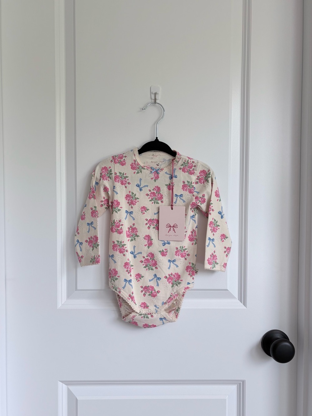 🎀Konges Slojd Bella Rosita Basic Long sleeve Bodysuit NWT